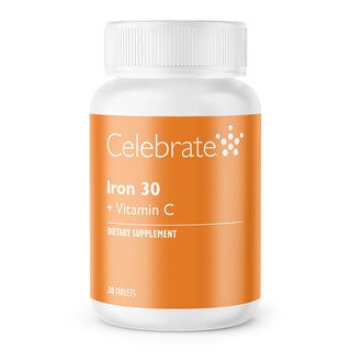 Iron 30 mg + Vitamin C, Non-Chewable