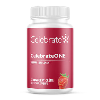 CelebrateONE Bariatric Günde Bir Multivitamin çiğneme tableti, Demir Ücretsiz 