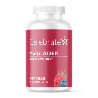 Multi-ADEK Vitamin without Iron, Chewable, Berry Sorbet