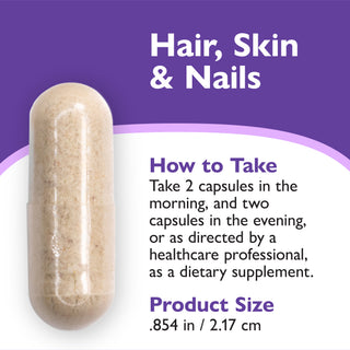 Hair, Skin & Nails, Capsules