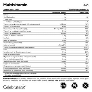 Bariatric Multivitamin without Iron, Chewable