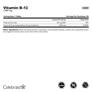 Vitamin B-12 Quick-Melt