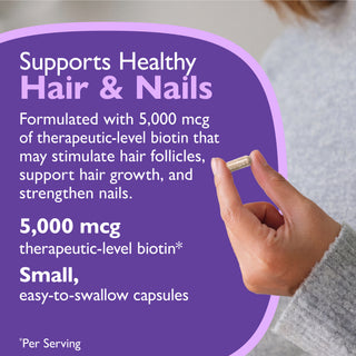 Biotin 5.000 mcg, Capsules