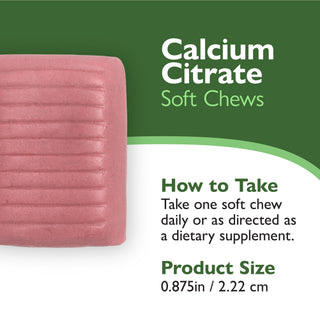 Calcium Citrate, Soft Chews