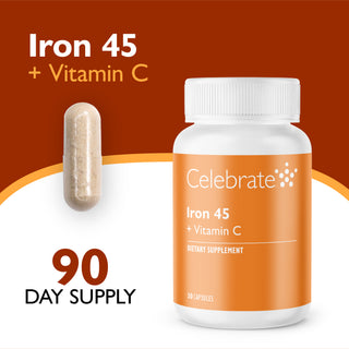 Iron 45 mg + Vitamin C, Capsules