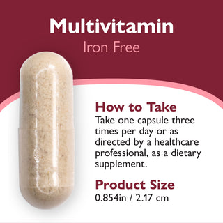 Bariatric Multivitamin without Iron, Capsules