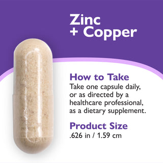 Zinc Plus Copper, Capsules