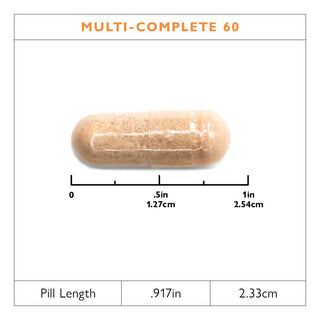 Demir Kapsüllü Multi-Complete 60 Bariatrik Multivitamin 